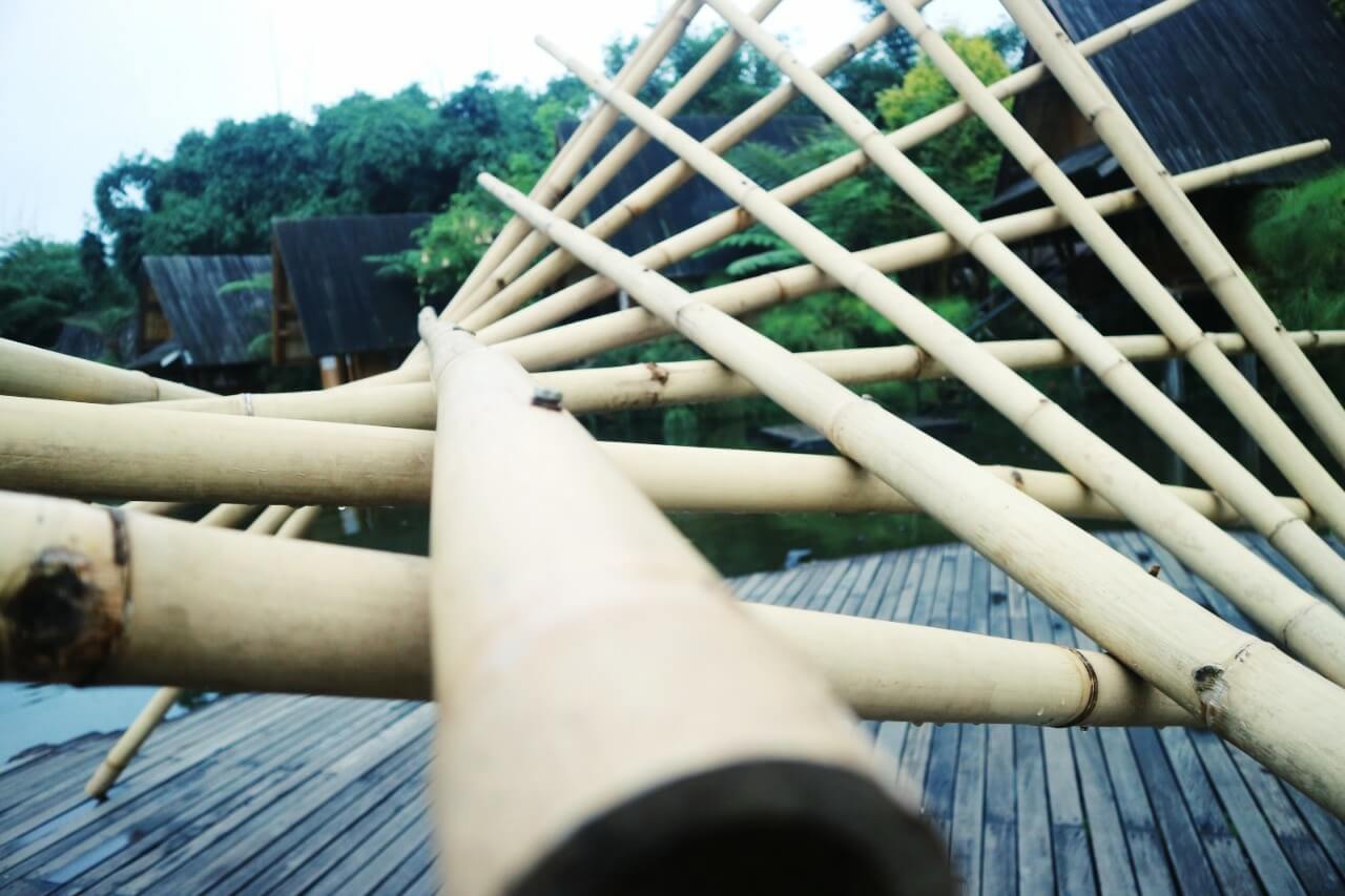 Pemilihan material bambu yang tepat menentukan kualitas produk